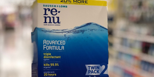 Amazon: Bausch + Lomb ReNu Lens Solution Twin Pack Only $8.82 Shipped (Just $4.41 Each)