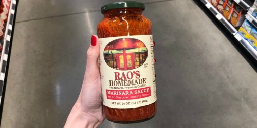 $4 Off Rao’s Homemade Pasta Sauces at Whole Foods Market (Awesome for the Keto Diet)