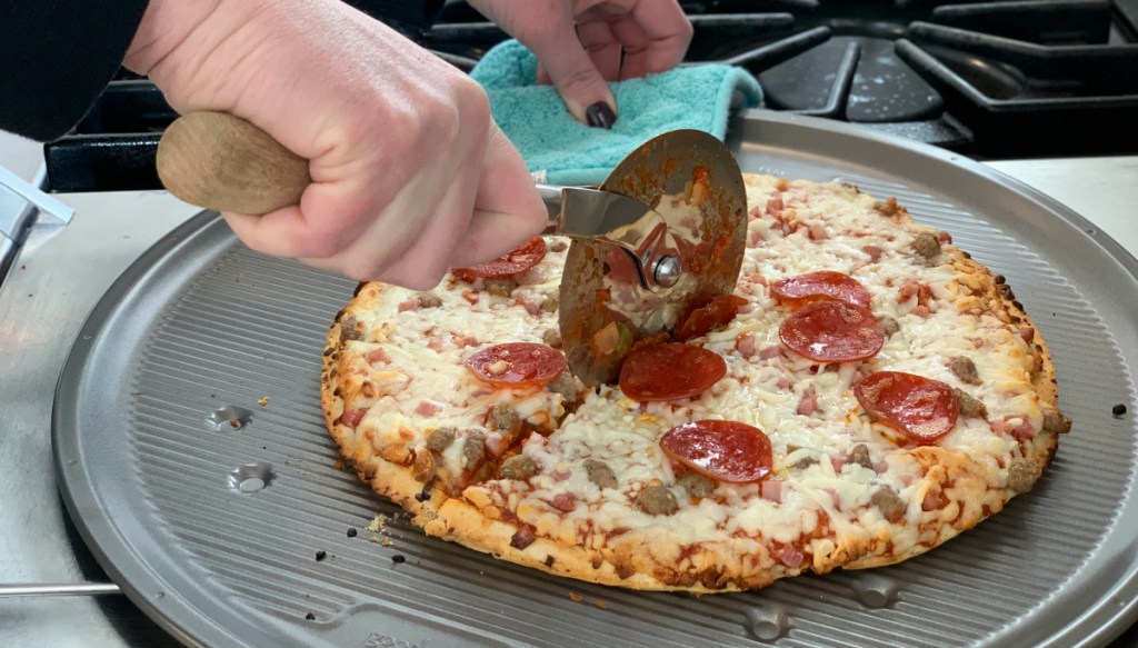 Red Baron frozen pizza