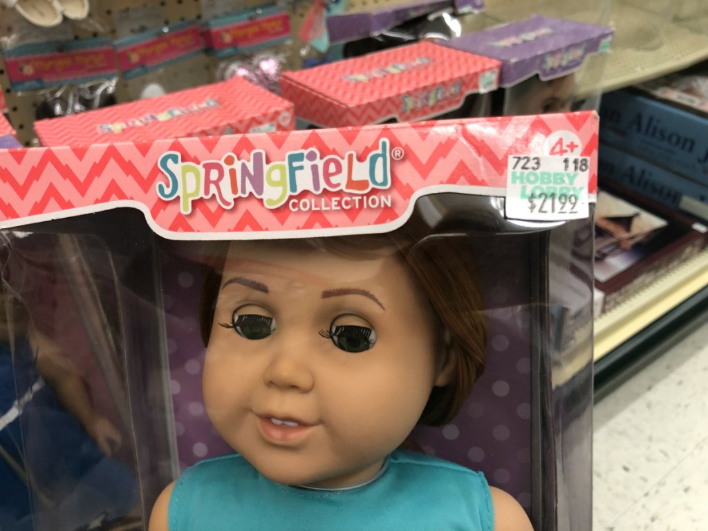 Springfield Collection dolls at Hobby Lobby
