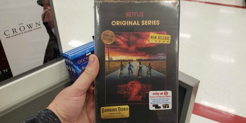 Stranger Things Seasons 1 & 2 Collector’s Edition Blu-ray + DVD Sets as Low as $6.96 Each at Target