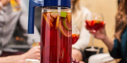 Amazon: Takeya Airtight 2-Quart Pitcher Only $9.99 (Can Be Stored Upright or on Its Side)