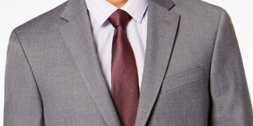 Over 80% Off Men’s Suits at Macy’s (Van Heusen, Tommy Hilfiger & More)