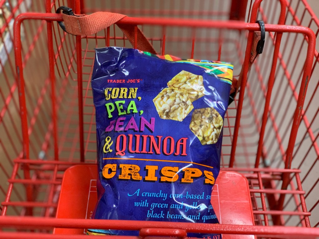 Trader Joe's Corn Pea Bean Quinoa Crisps