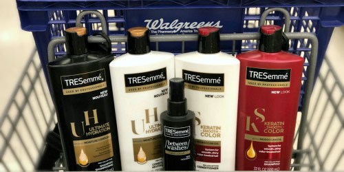 TRESemmé Hair Care Products Just $1.75 Each at Walgreens (Regularly Up to $7)