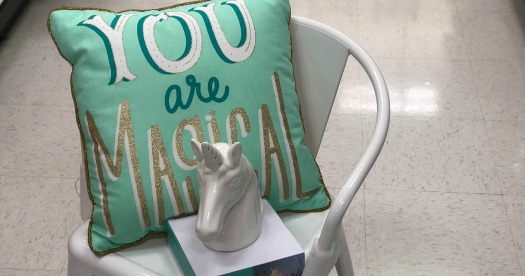 You are Magical throw pillow on chair at Target 