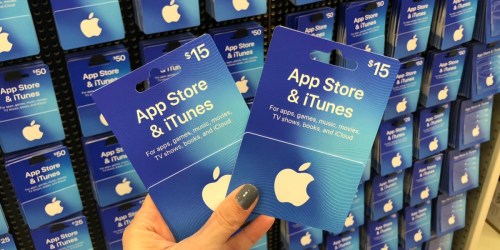 Buy One, Get One 20% Off iTunes Gift Cards at Target