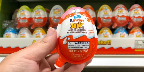 NEW Kinder Joy Coupon = 47¢ Stocking Stuffers at Kroger