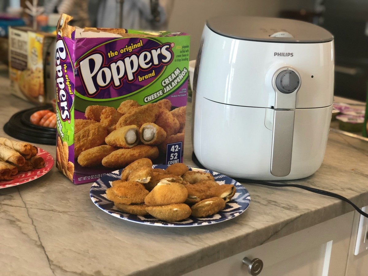 jalapeno cream cheese poppers box and plated