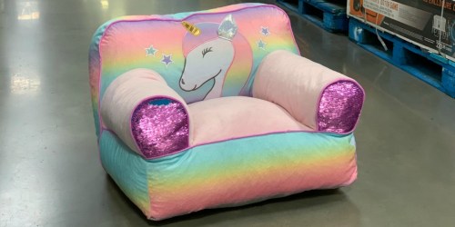 Adorable Unicorn Bean Bag Chair Just $29.98 at Sam’s Club