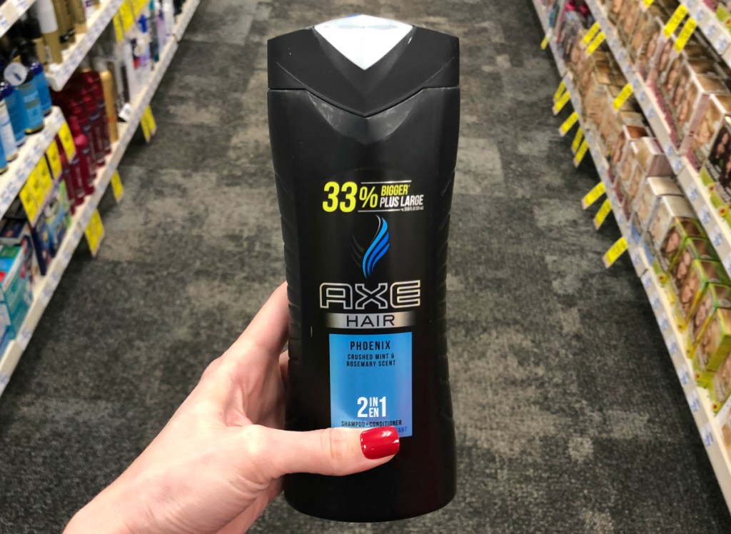 AXE 2 in 1 hair care at CVS