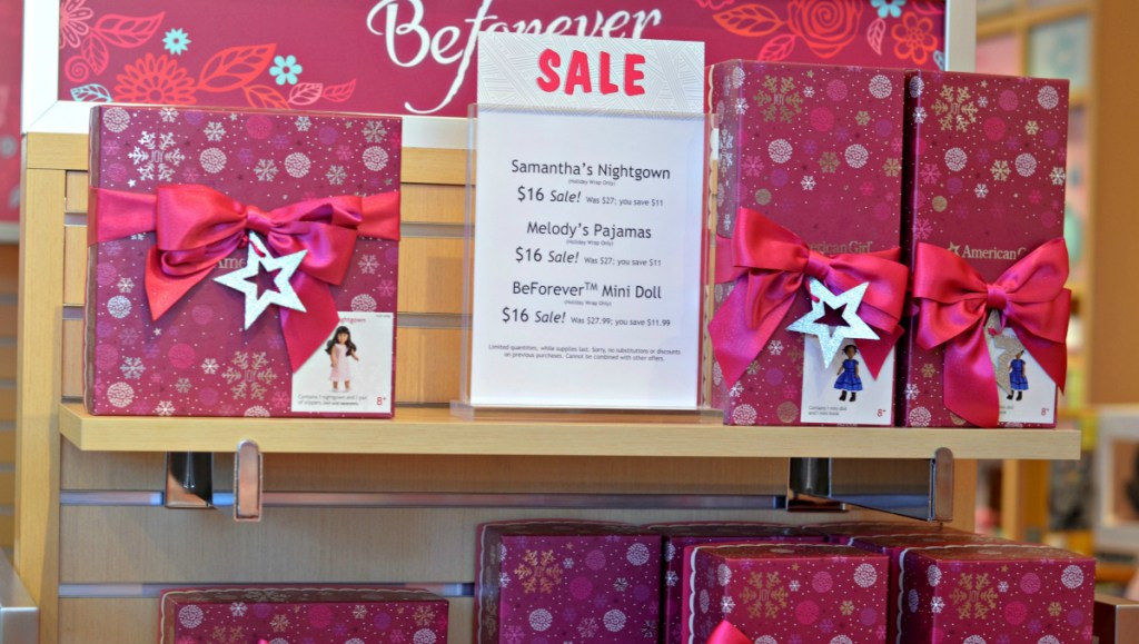 American Girl retail sales