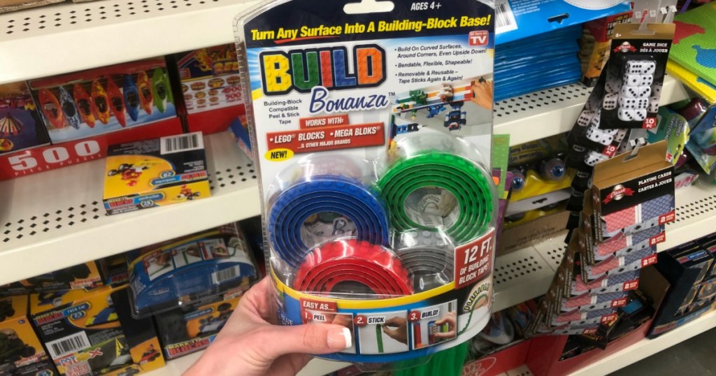 As Seen on TV Building-Block Tape Dollar Tree