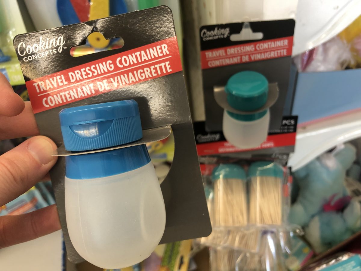 travel dressing ontainer