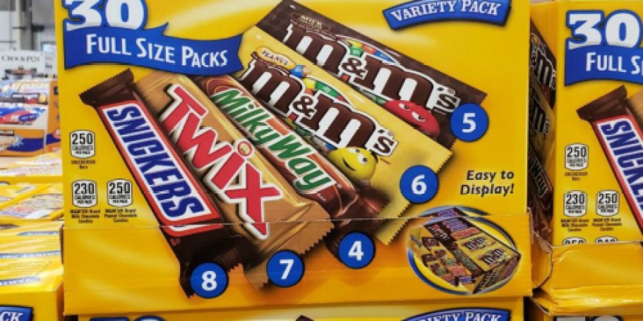 Full-Sized Candy Bars 30-Pack Only $24.79 at Costco (Just 83¢ Each)