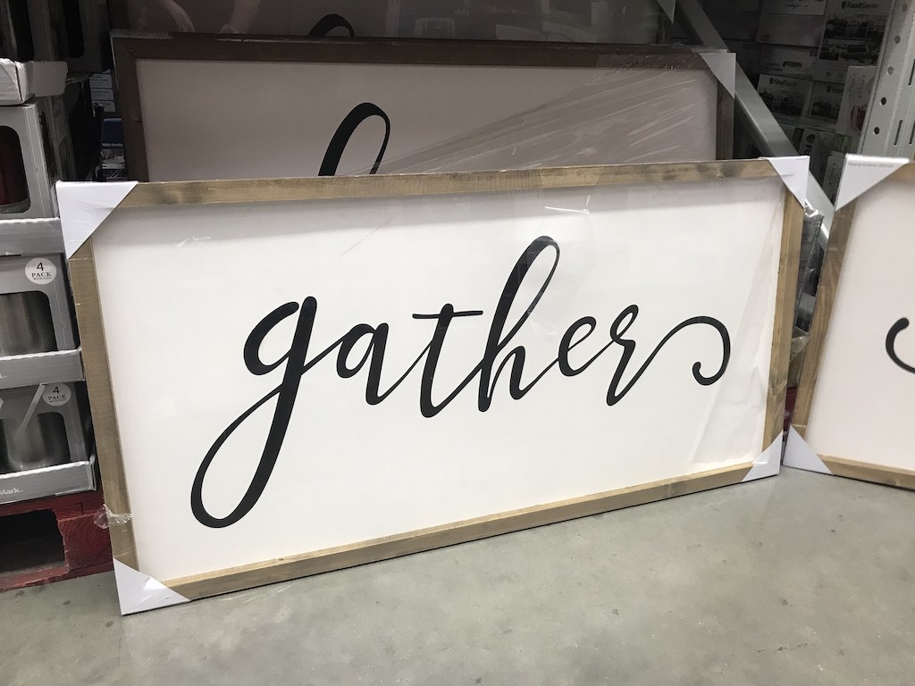 Gather Farmhouse Signs