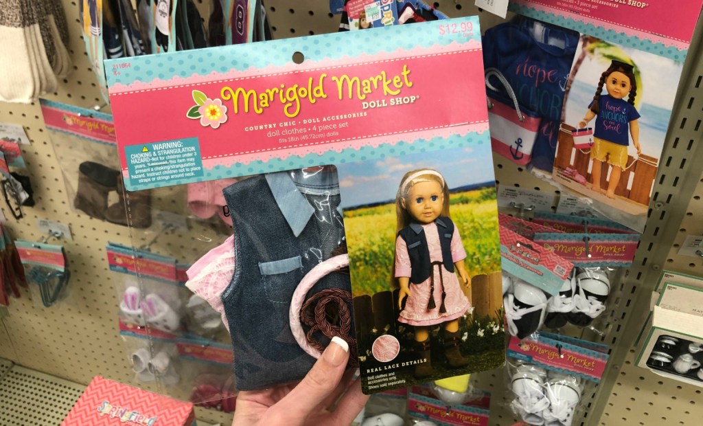 Marigold Market doll clothing at Hobby Lobby - American Girl
