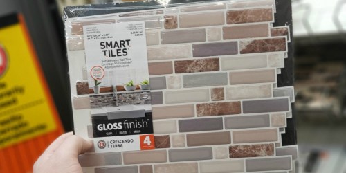 Up to 40% Off Peel & Stick Wall Tiles at Home Depot | Easy Kitchen or Bathroom Upgrade