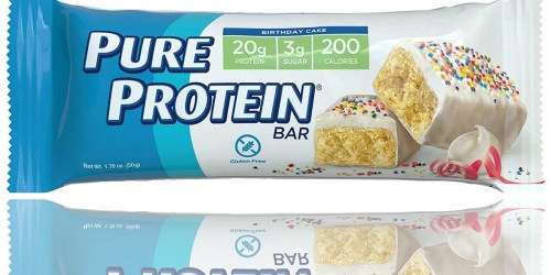 Amazon: Pure Protein Gluten Free Bars 6-Count Just $3.70 Shipped (Only 62¢ Per Bar)