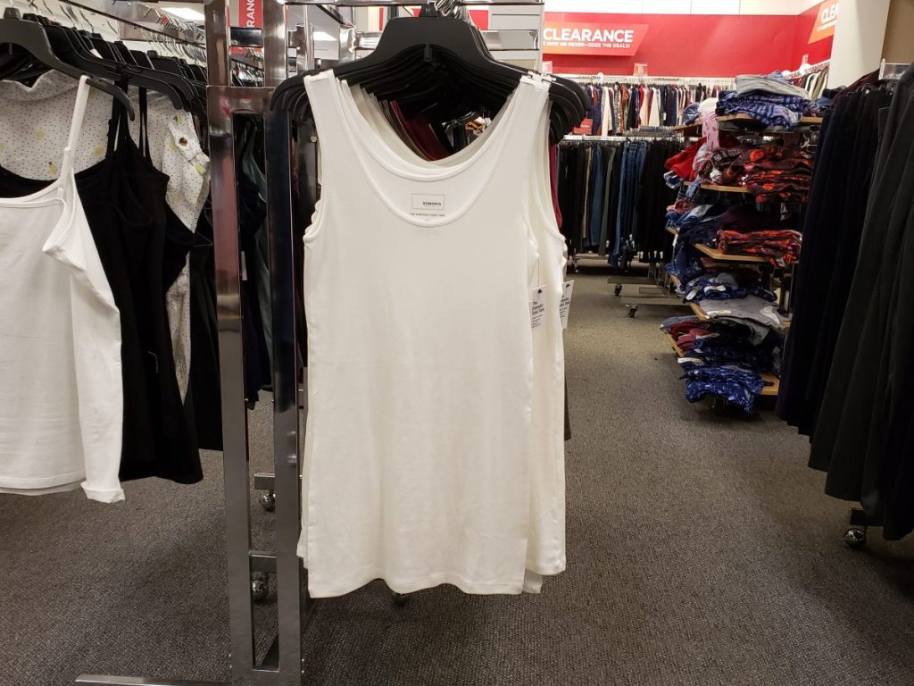 women's tank tops on hangers at Kohl's