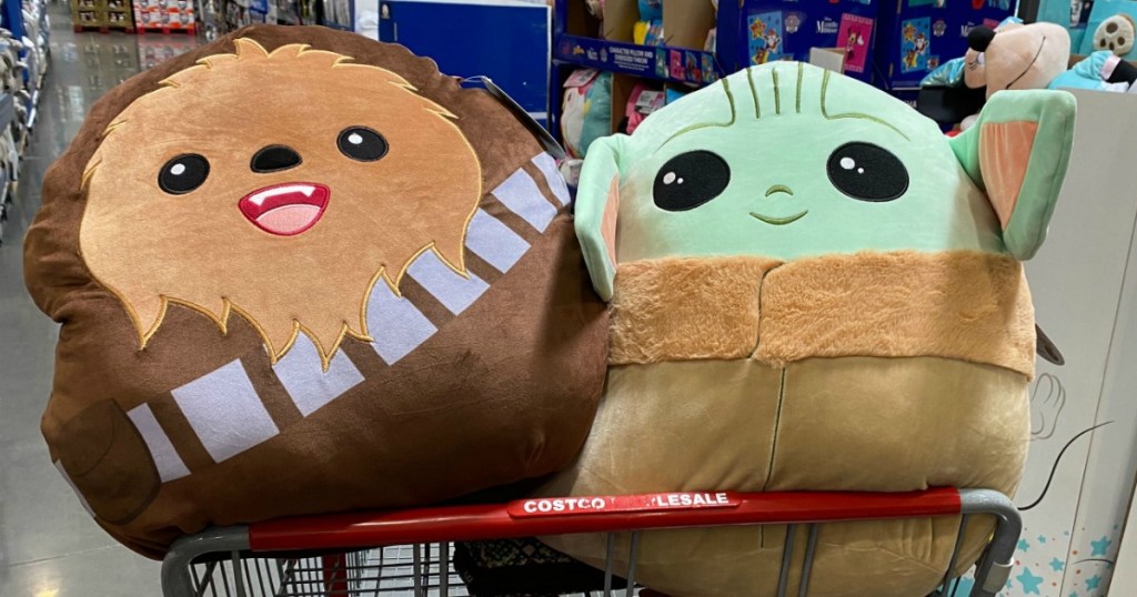 Star Wars Squishmallows in Costco basket