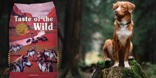 Amazon: 50% Off Taste of the Wild Dry Dog Food + Free Shipping