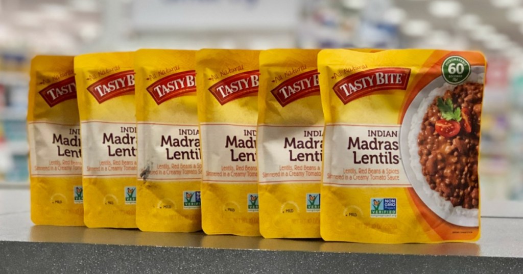 Tasty Bite Indian Entree Madras Lentils