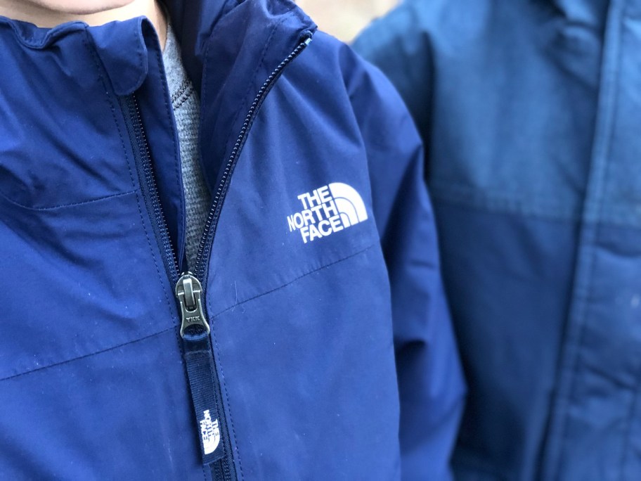 The north face jacket on hanger