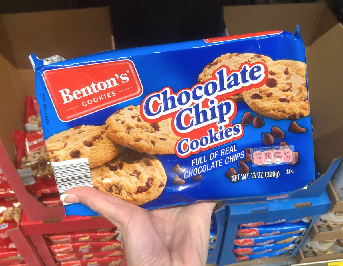 Benton's chocolate chip cookies Aldi