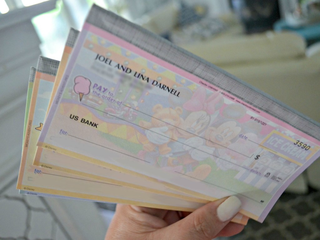Custom checks from checks unlimited 