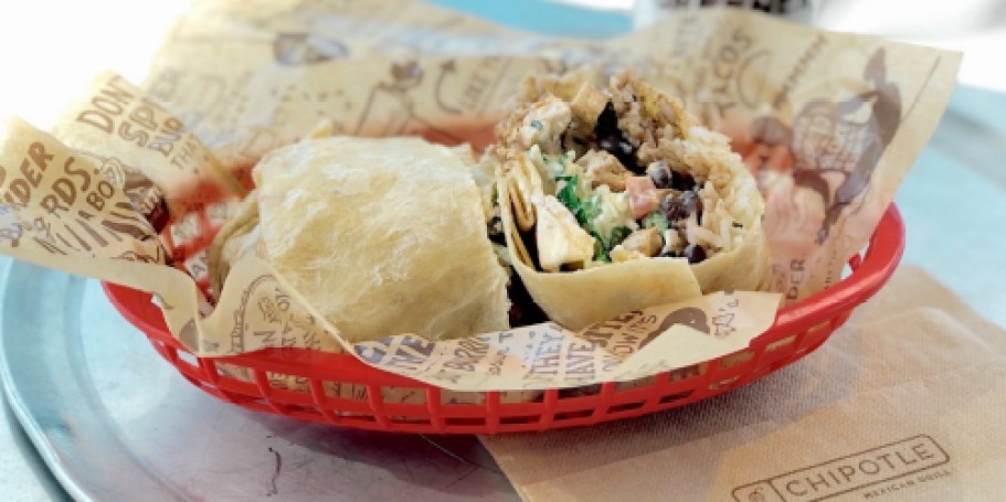 Score $6 Chipotle Entrées Today Only – Just Show Up in Costume for the Deal!