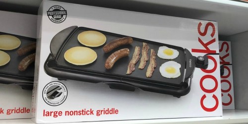 Huge Savings on Cooks Small Kitchen Appliances on JCPenney | Non-Stick Griddle $19.99 (Reg. $50)