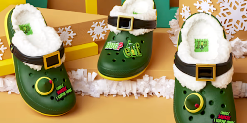 Limited Edition Christmas Crocs Available Now (Elf & Mickey Mouse!)