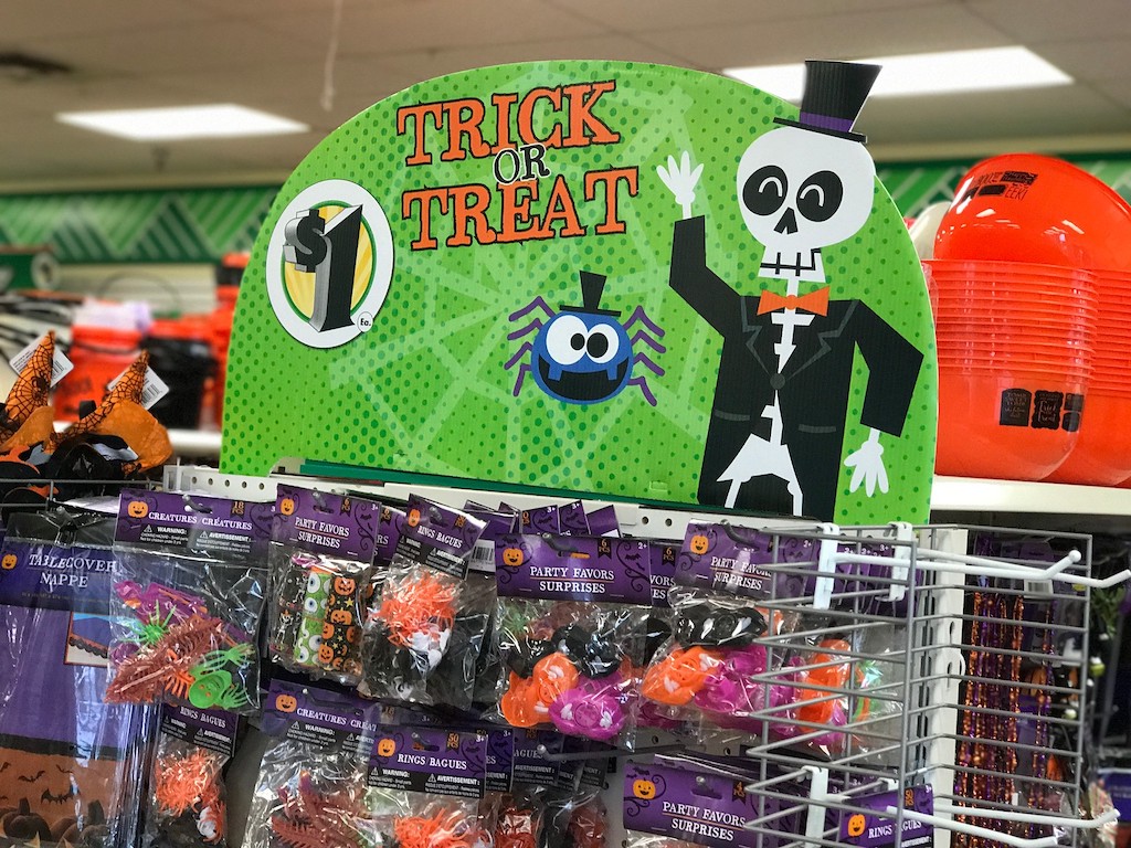 Halloween items at Dollar Tree