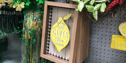 New Spring & Lemon Home Decor as Low as $1.44 at Walmart