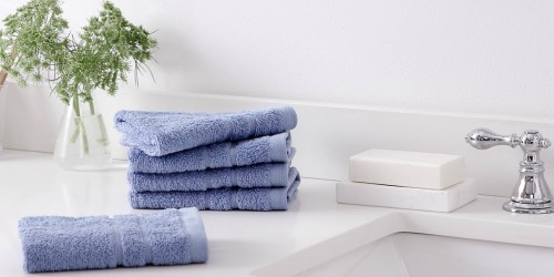 Martha Stewart Washcloth 6-Pack Just $4 at Macy’s