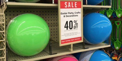 40% Off Easter Items at Hobby Lobby (Mega Eggs, Melissa & Doug + More)