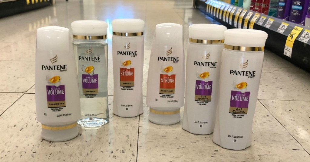 pantene hair care at walgreens