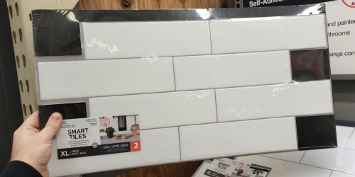 Over 30% Off Select Peel & Stick Backsplash Tiles at Home Depot