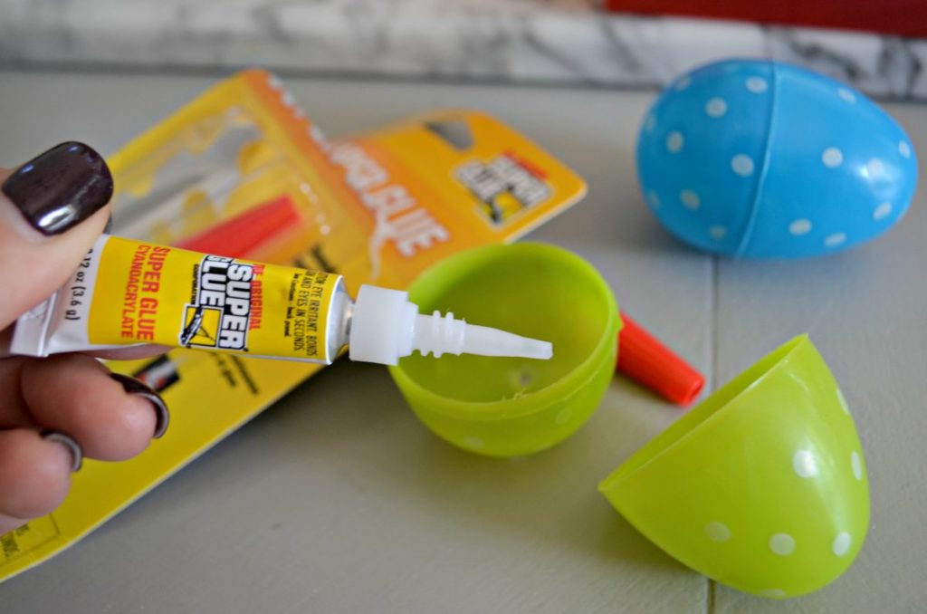 super glue eggs gag easter egg hunt ideas