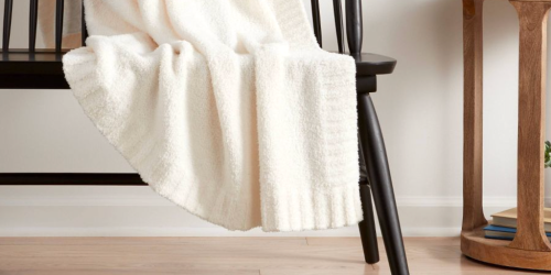 50% Off Target Throw Blankets | Barefoot Dreams Lookalike Only $12.50