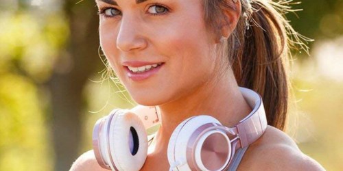 Foldable Wired Headphones Only $9.99 at Amazon | Four Color Choices