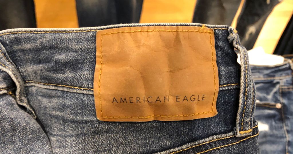 American Eagle Jeans tag