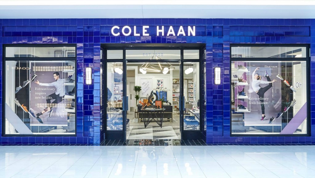 Cole Haan storefront - teacher discounts