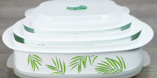 Amazon: Corelle 6-Piece Plastic Storage Set Only $8 (Regularly $12)