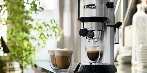 DēLonghi Dedica Slim Espresso & Cappuccino Machine w/ Glasses Only $199.98 (Regularly $250) at Sam’s Club