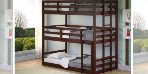 Donco Kids Triple Bunk Bed Only $422.94 Shipped (Regularly $750)