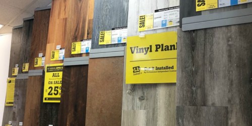 Lumber Liquidators April Flooring Sale Live NOW: Pay as Low as 49¢ Per Square Foot