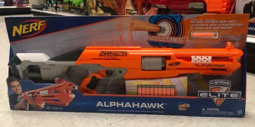 NERF AccuStrike Elite AlphaHawk Only $9.98 at Walmart (Regularly $30)