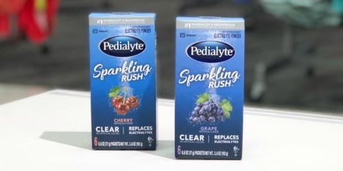 Pedialyte Sparkling Rush Powder Packets Only $3.50 at Target (Regularly $11)